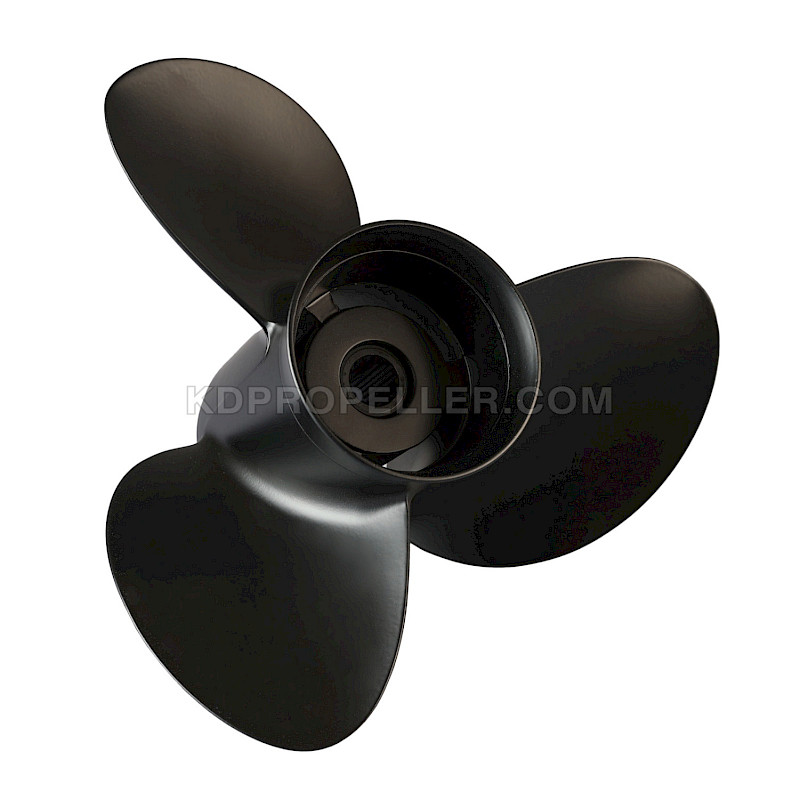 #3511-145-190 KDP 7X High-Strength Alloy 3-Blade Honda Outboard Propeller RH - E Class (Honda 58233-ZY3-A19H, SOLAS 1511-145-19)