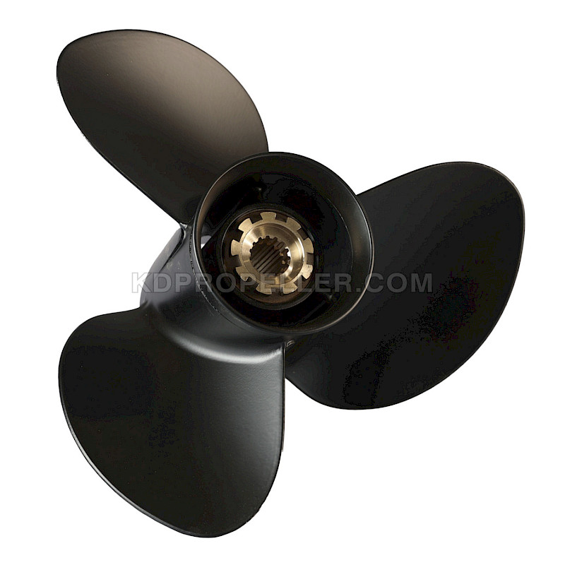 #3411-130-210 KDP 7X High-Strength Alloy 3-Blade Tohatsu Outboard Propeller RH - D Class (SOLAS 6411-130-21)