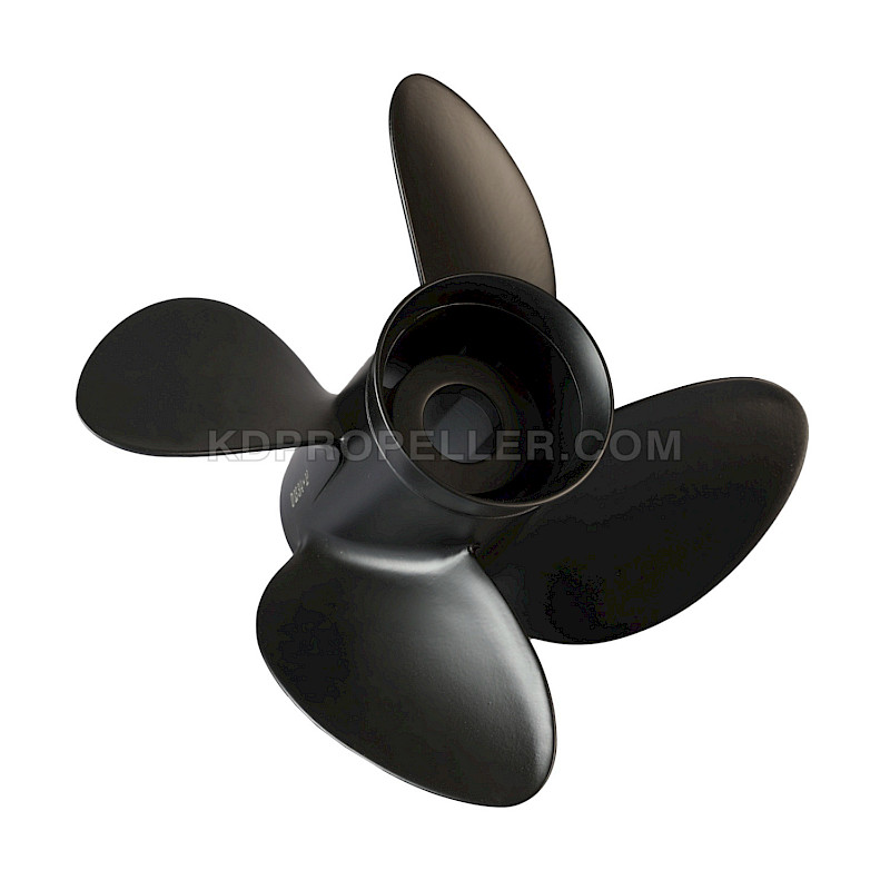 #0417-138-190 KDP Ultra 7X High-Strength Alloy Interchangeable 4-Blade Outboard Propeller RH - D+ Class